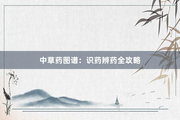 中草药图谱：识药辨药全攻略